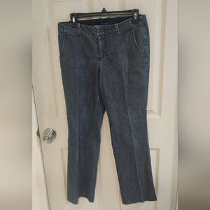 Gap Gapstretch Size 8 Blue Cotton Pants